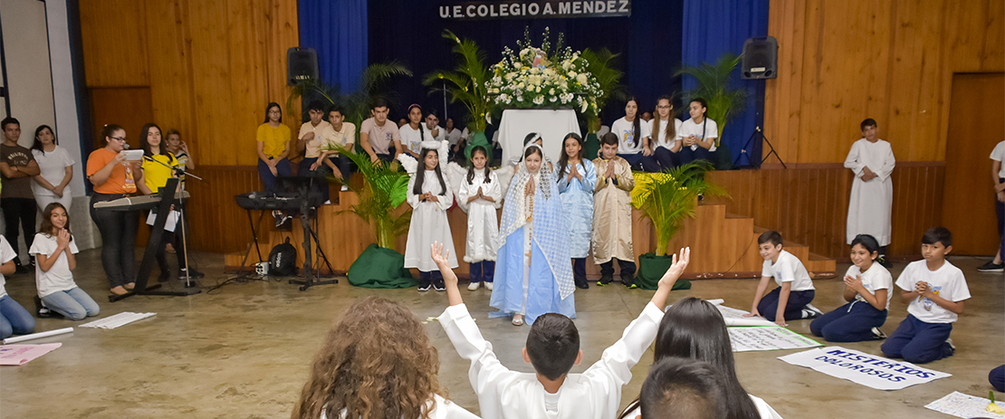 C.A.M celebró Rosario Misionero