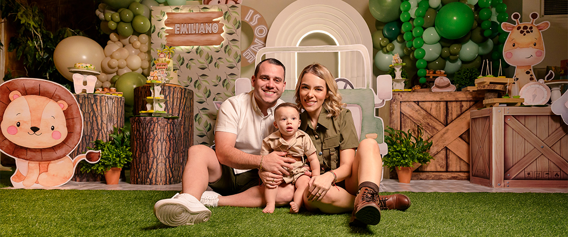 Emiliano Celebró su Primer Añito en una Aventura Safari